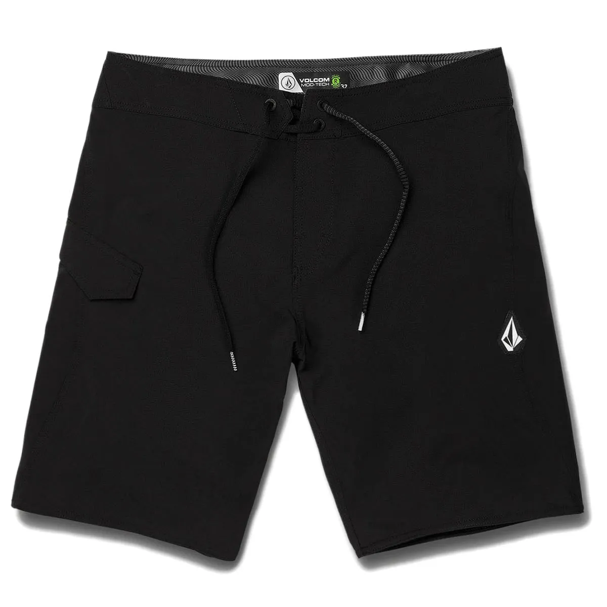 Sports use Volcom Lido Solid Mod 20 Board Shorts - Black