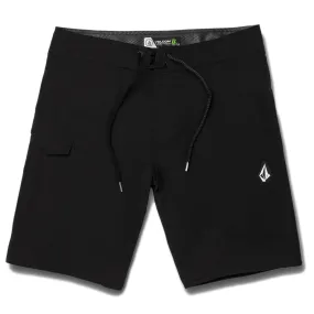 Sports use Volcom Lido Solid Mod 20 Board Shorts - Black