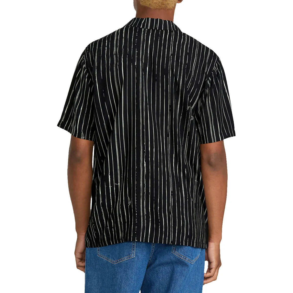 Volcom Mistostone Shirt - Black/White Graduation Ceremony Ergonomic Back Panel