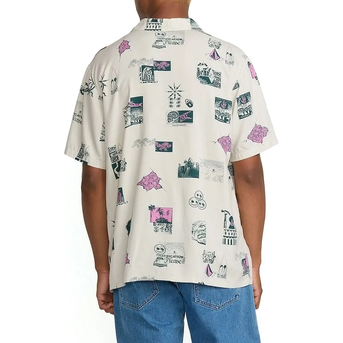 Volcom Mistostone Shirt - Stone Unisex Design