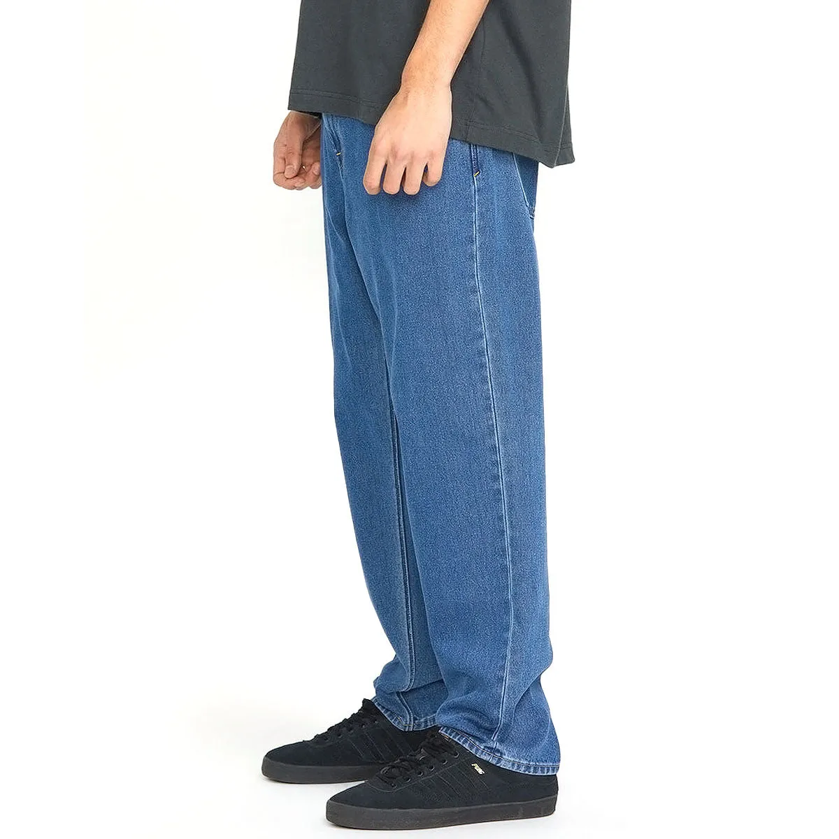 Volcom Modown Tapered Denim Jeans - Standard Issue Blue Shape Retention