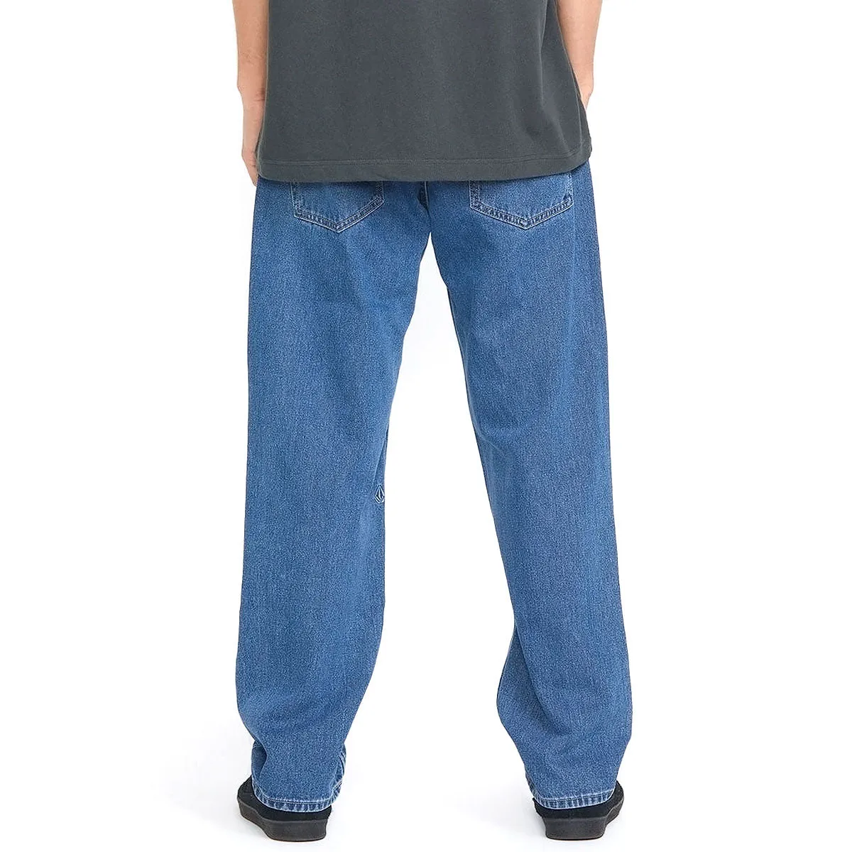Volcom Modown Tapered Denim Jeans - Standard Issue Blue Anti Bacterial Treatment Air Flow