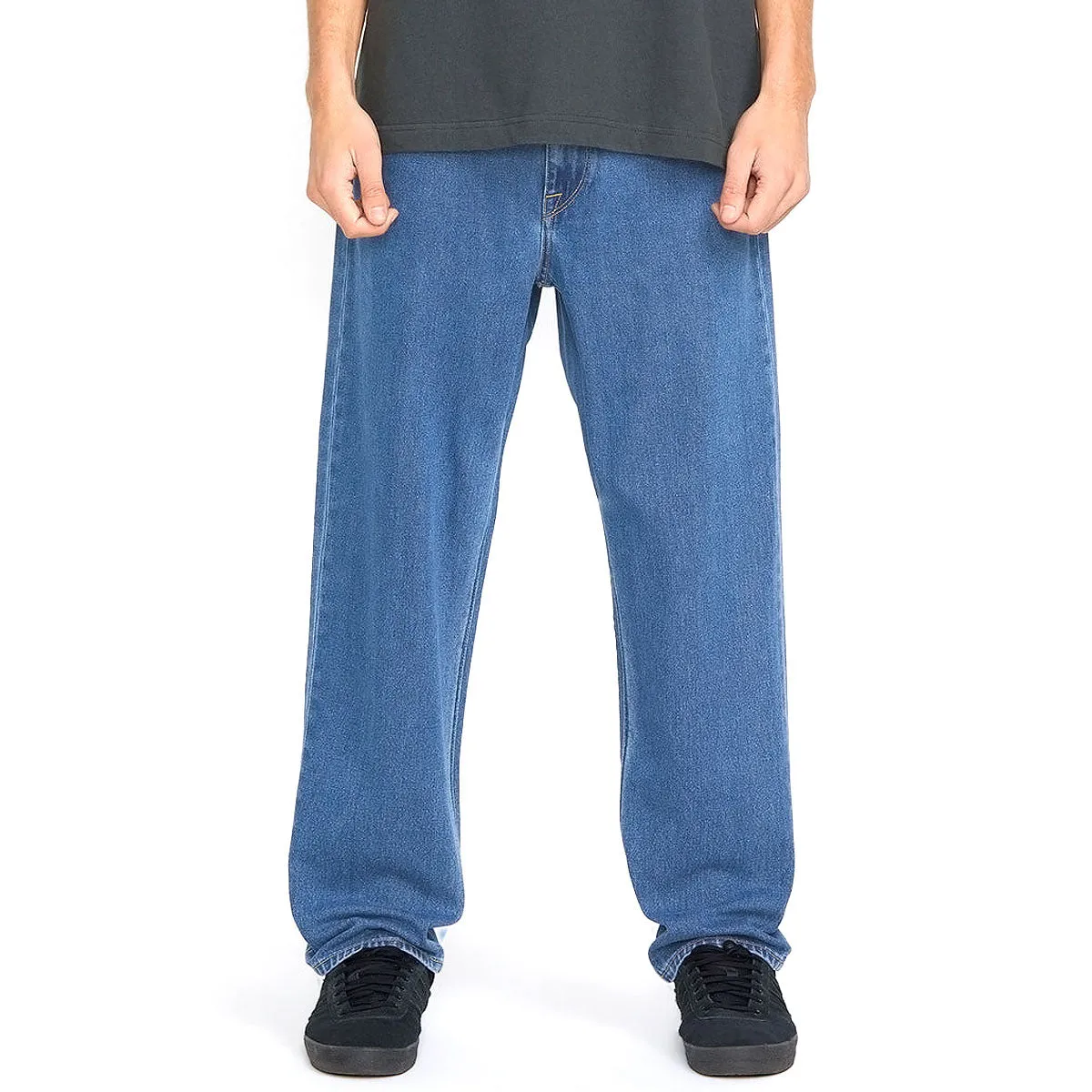 Casual Appeal Volcom Modown Tapered Denim Jeans - Standard Issue Blue