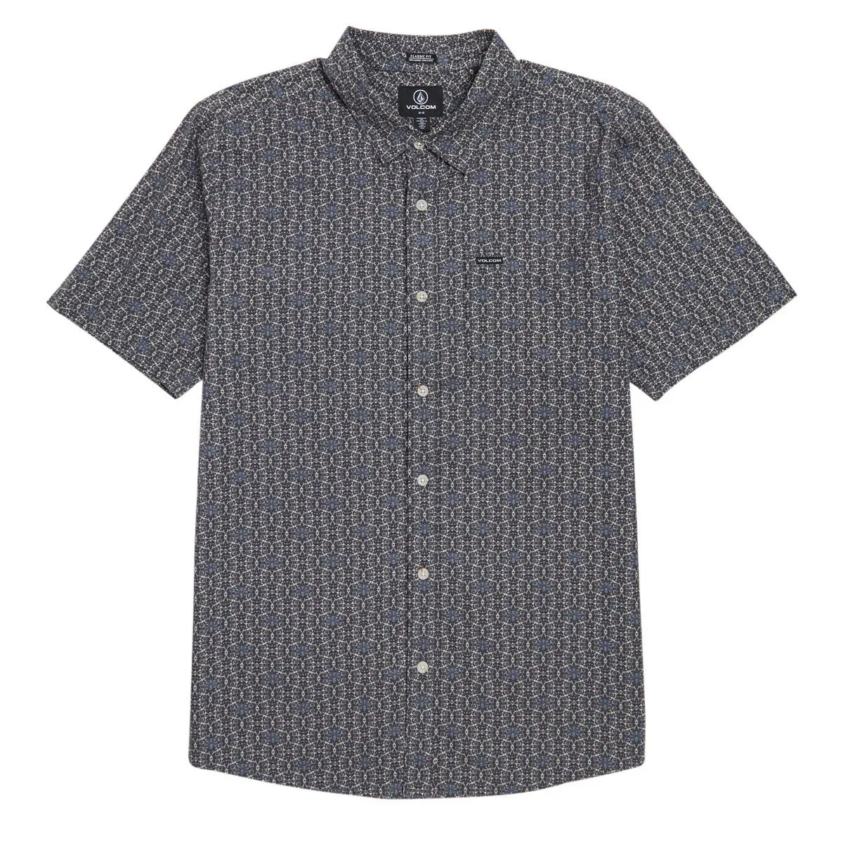 Volcom Scaler Stone Woven Shirt - Moonbeam On-The-Go Style