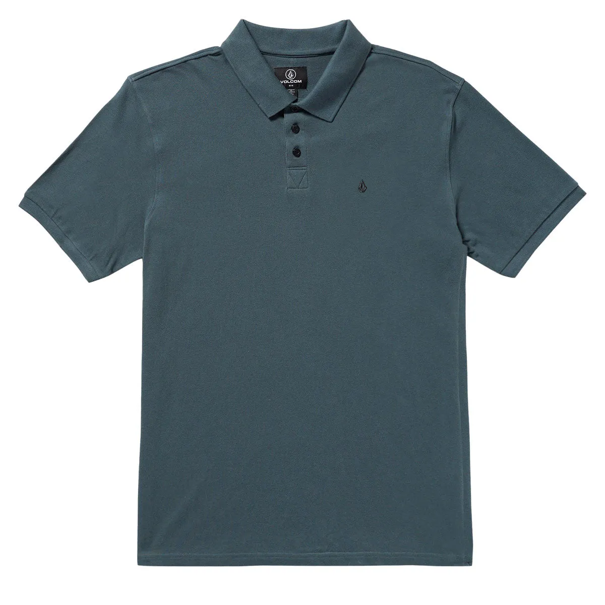 Premium Quality Handcrafted Detail Volcom Sitestone Polo Shirt - Dark Slate