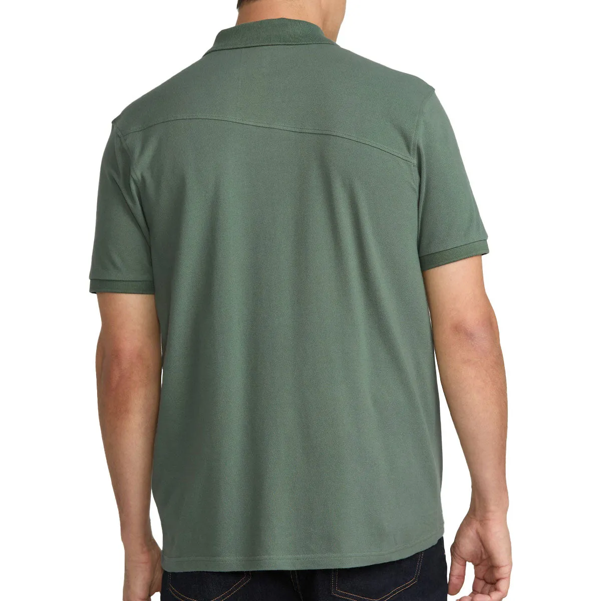 Stretch Fit Technology Volcom Sitestone Polo Shirt - Light Olive