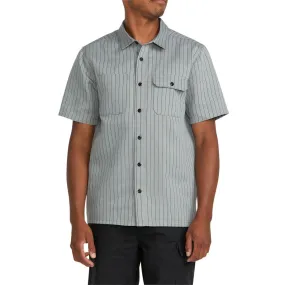 Temperature Regulating Volcom Trade Stone Shirt - Tower Grey
