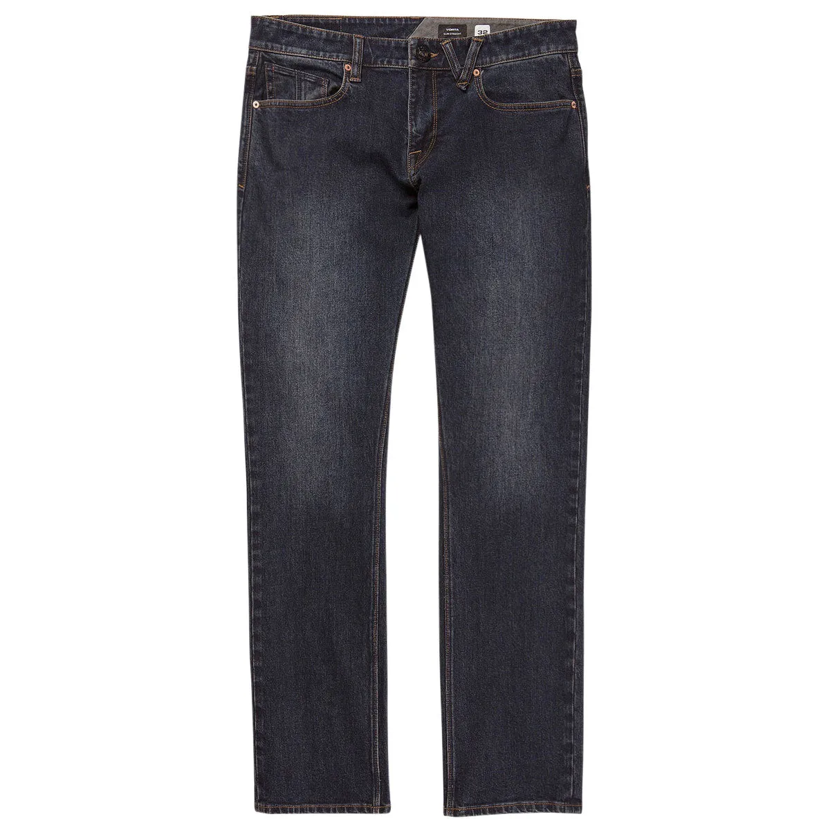 Volcom Vorta Denim Jeans - New Vintage Blue Compact Pack Thermal regulation