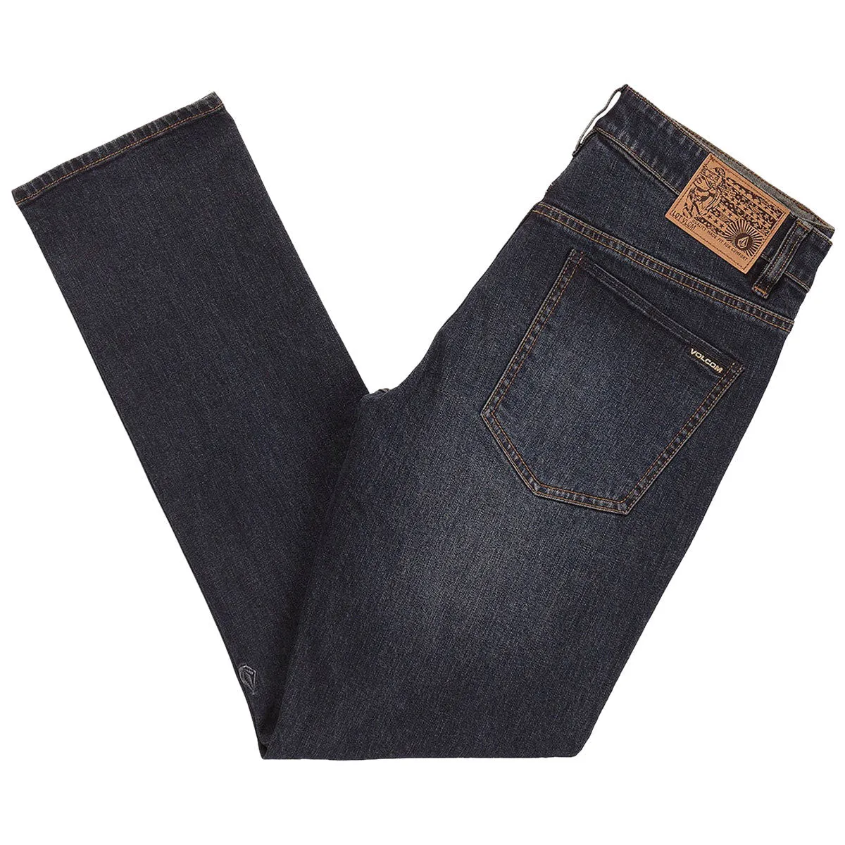 Easy Travel Volcom Vorta Denim Jeans - New Vintage Blue
