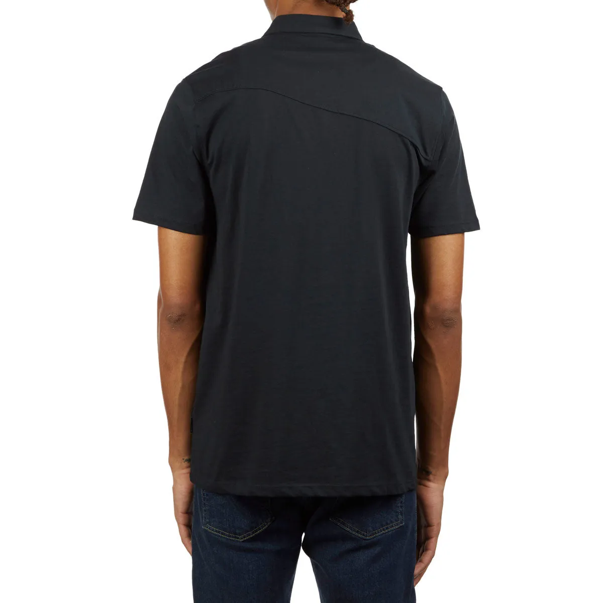Volcom Wowzer Polo Shirt - Black Modern Look