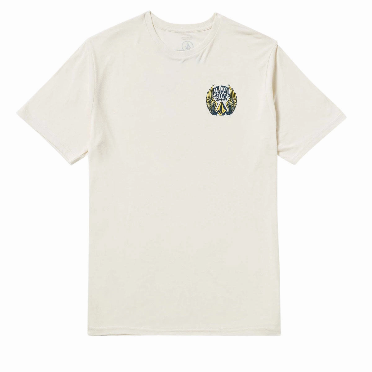 Versatile Option Volcom Dactyl T-Shirt - Off White/Heather