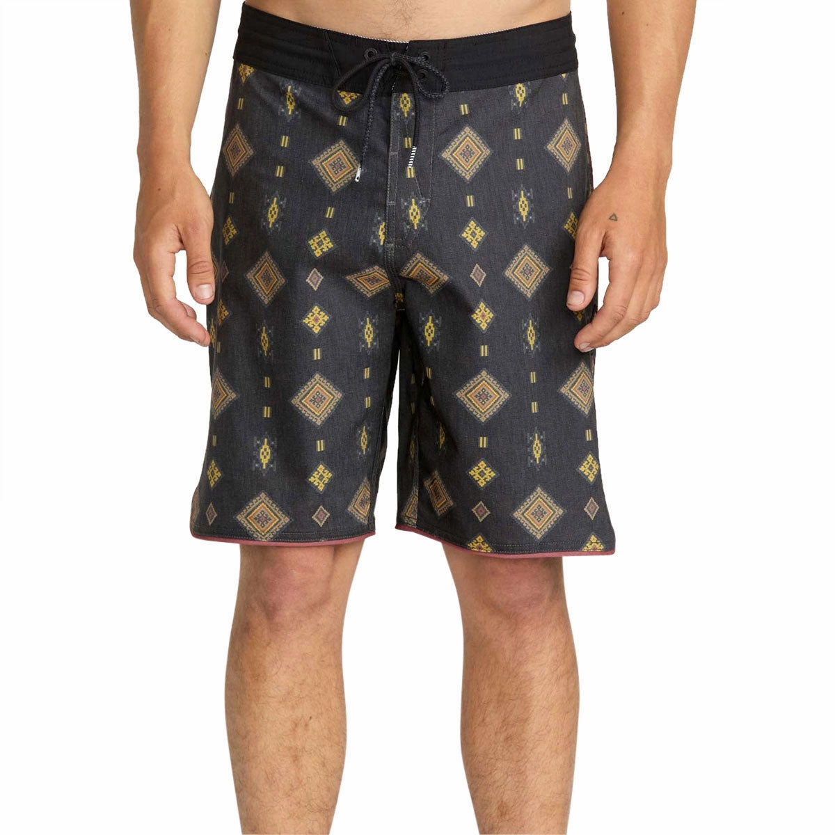 Volcom Desert Dobby Stoney 19 Boardshorts - Black Multi-way wear WindResistantMaterial