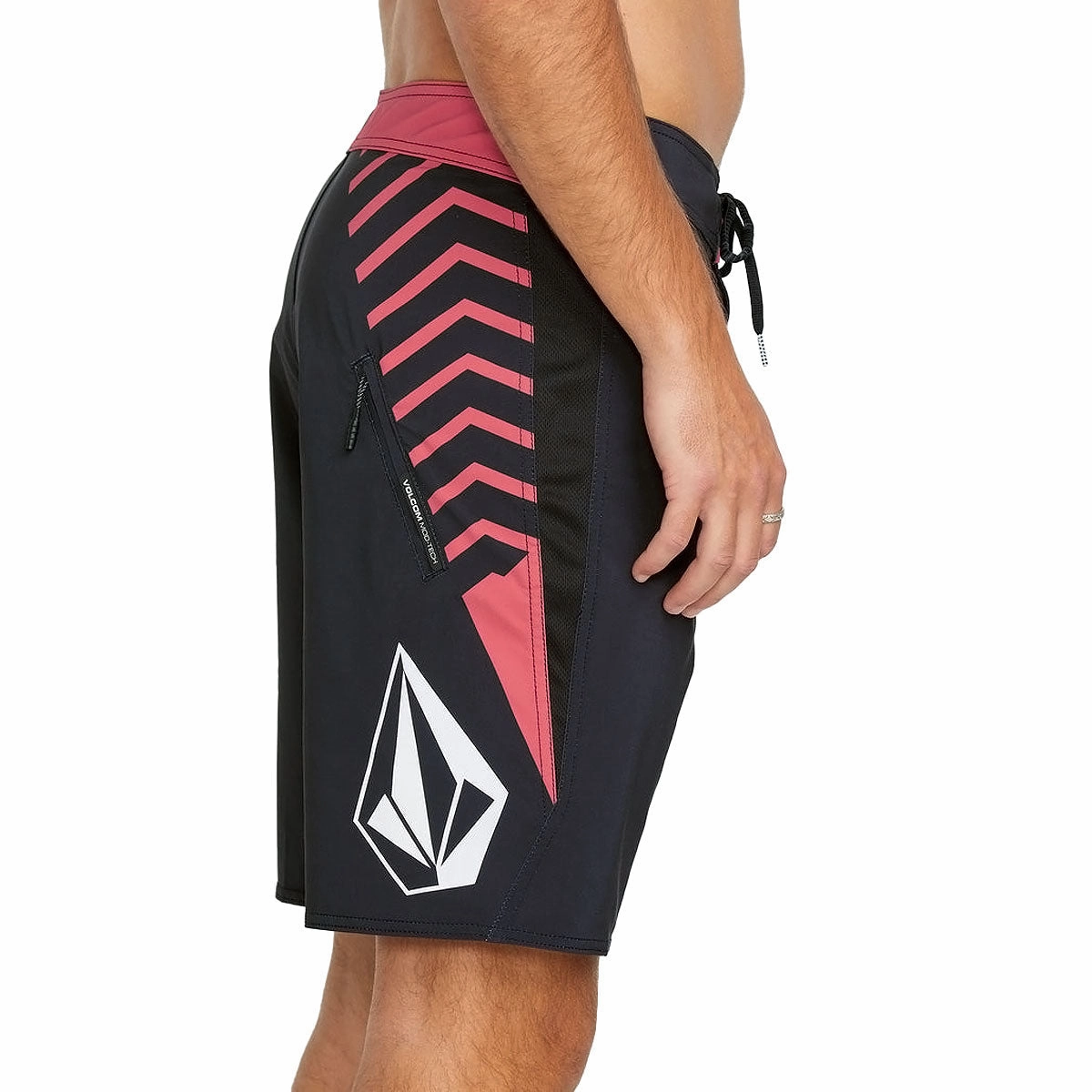Volcom J Robinson Mod 20 Boardshorts - Black FadeResistantTreatment Flexible Performance Wear