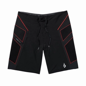 Fashion Comfort Wear elastic waistband Volcom Team Mod 20 Boardshorts - Black
