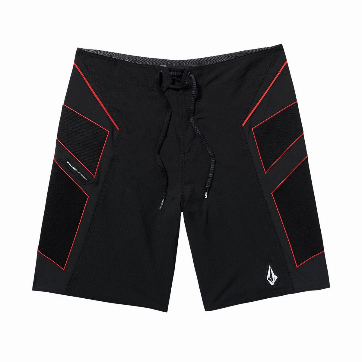 Fashion Comfort Wear elastic waistband Volcom Team Mod 20 Boardshorts - Black