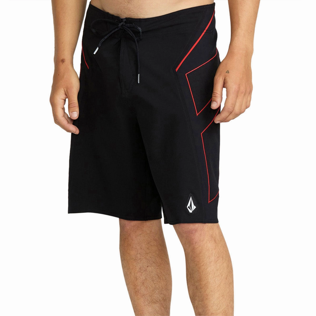 Volcom Team Mod 20 Boardshorts - Black Weather resistant Slimline Fit