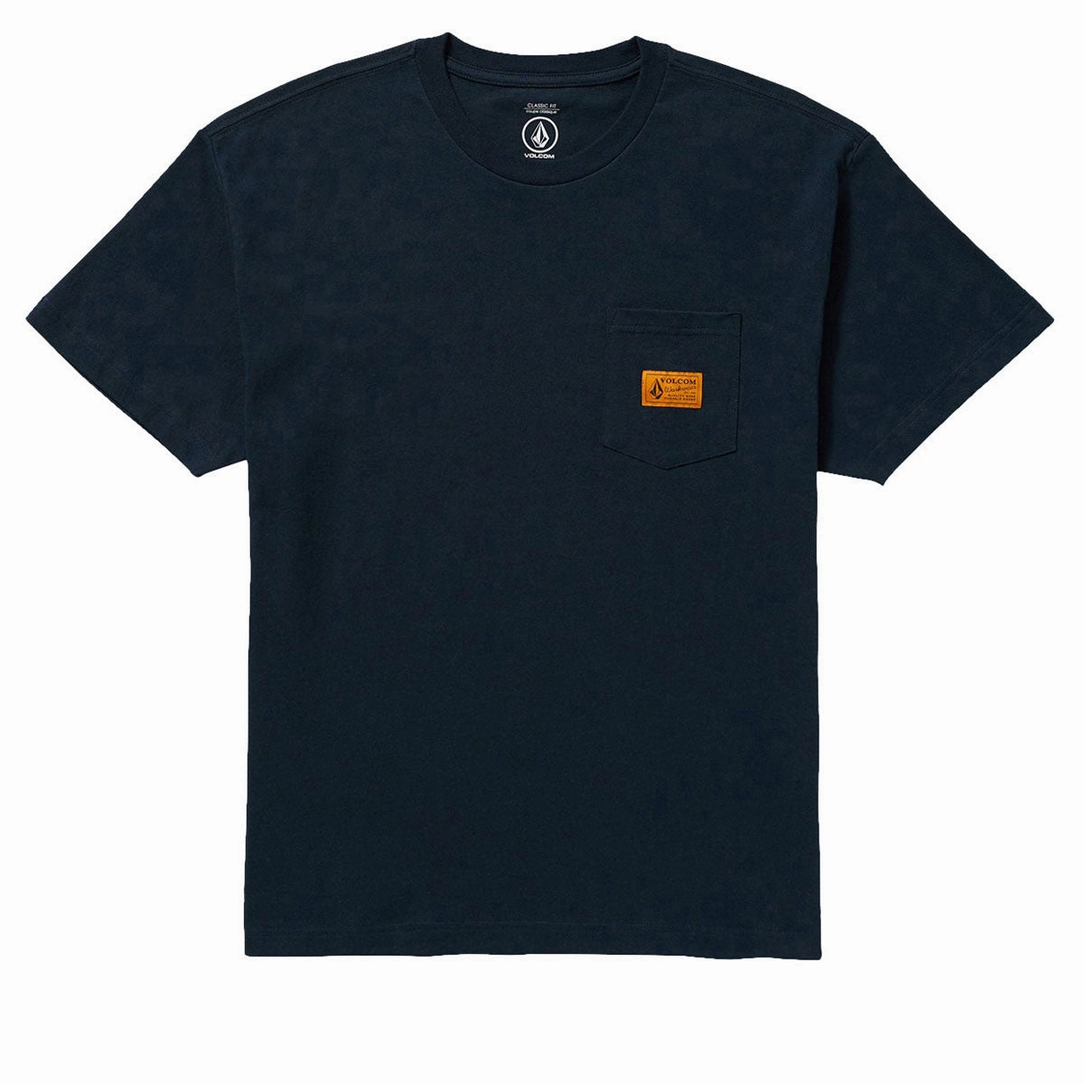 Classic Layer timeless Volcom Workwear Certifico T-Shirt - Navy