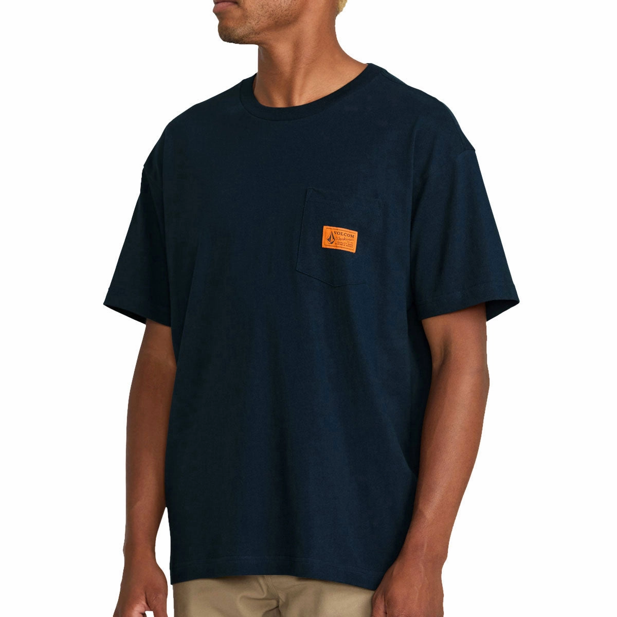 Limited Edition Volcom Workwear Certifico T-Shirt - Navy
