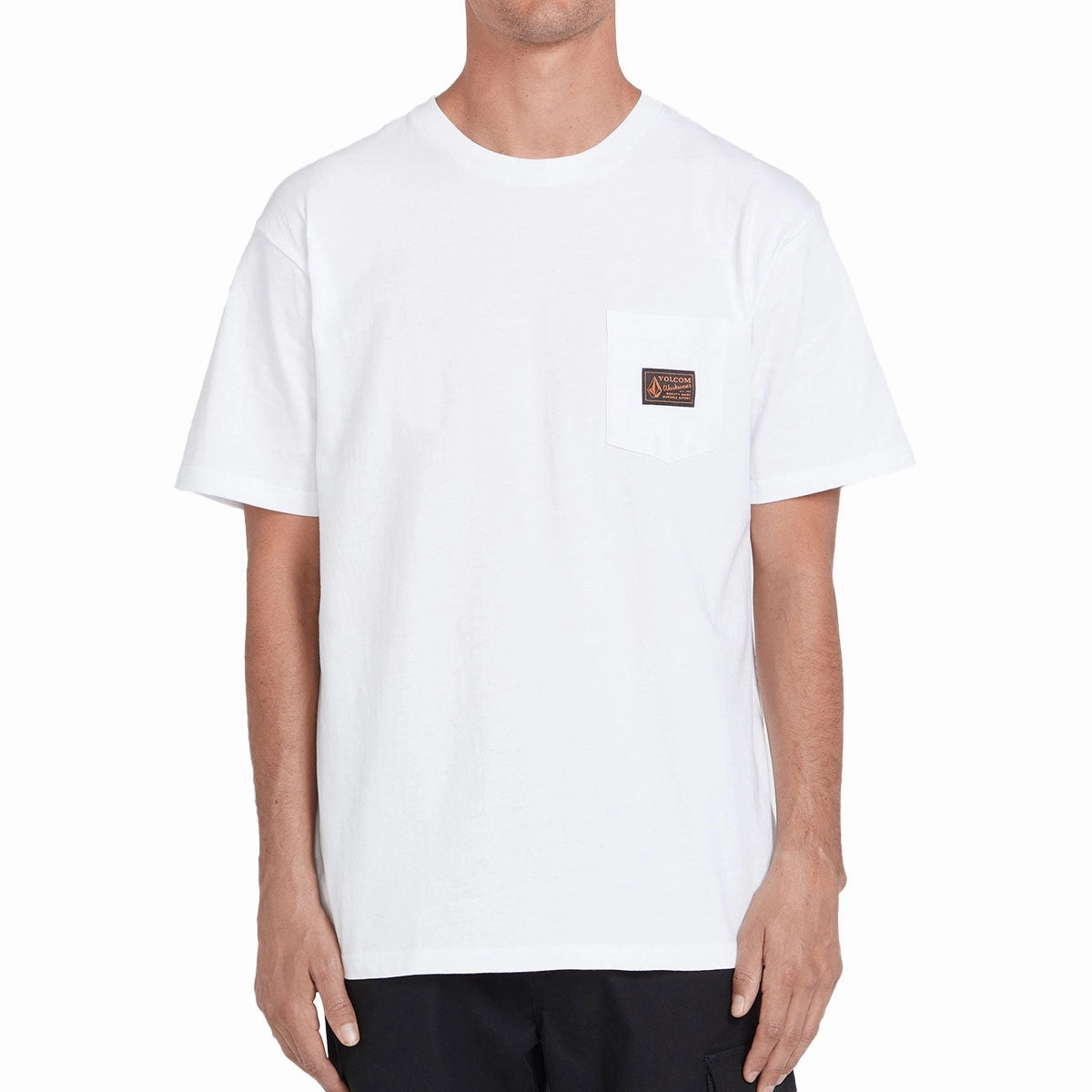 Casual Style Weekend Wardrobe Volcom Workwear Certifico T-Shirt - White