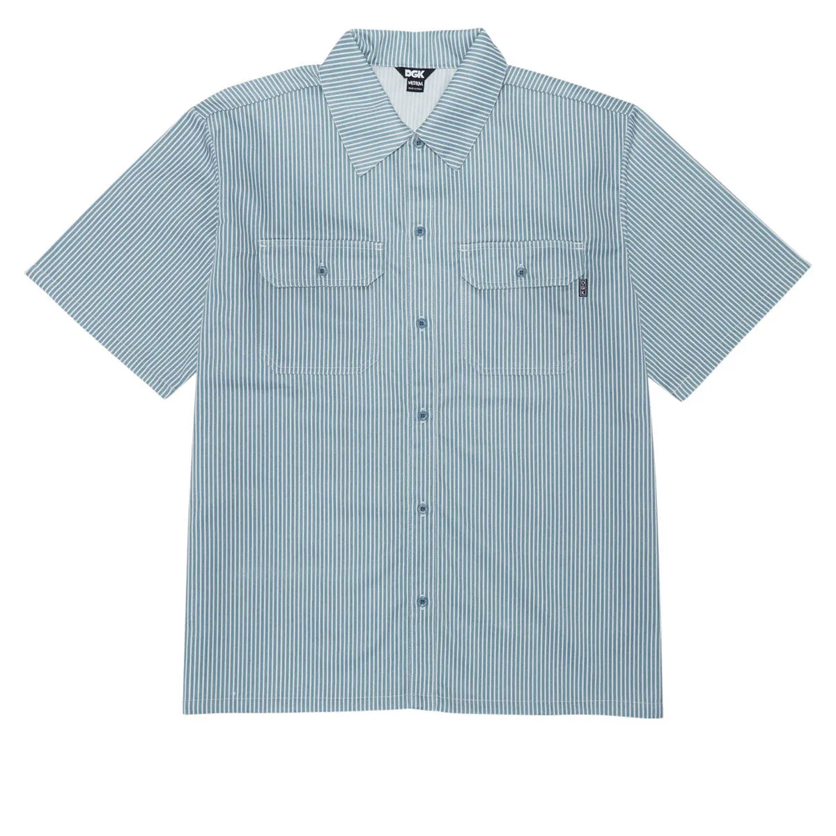 Holiday Gift Outerwear Companion DGK Accord Shirt - Hickory Pinstripe