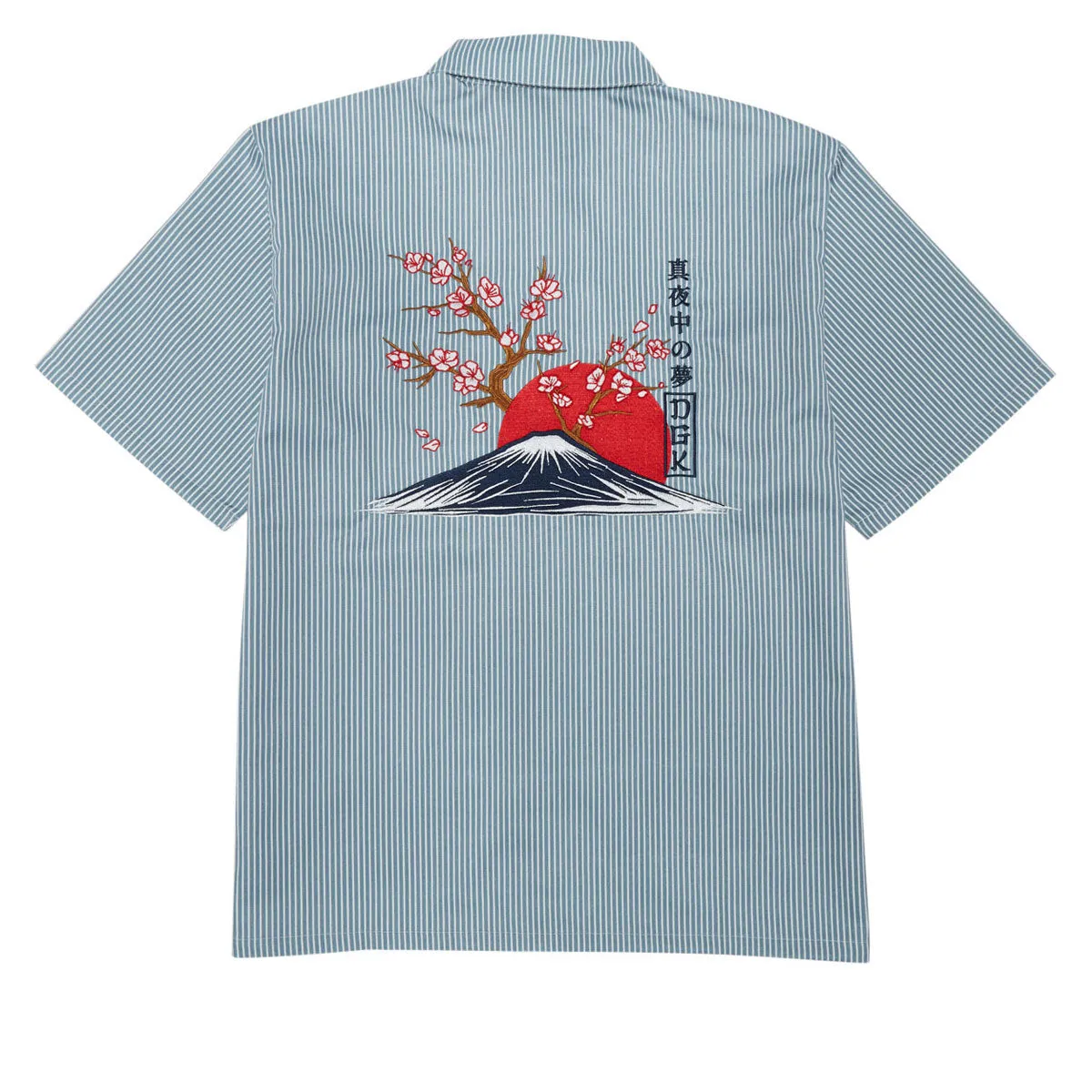 Functional Pocket DGK Accord Shirt - Hickory Pinstripe