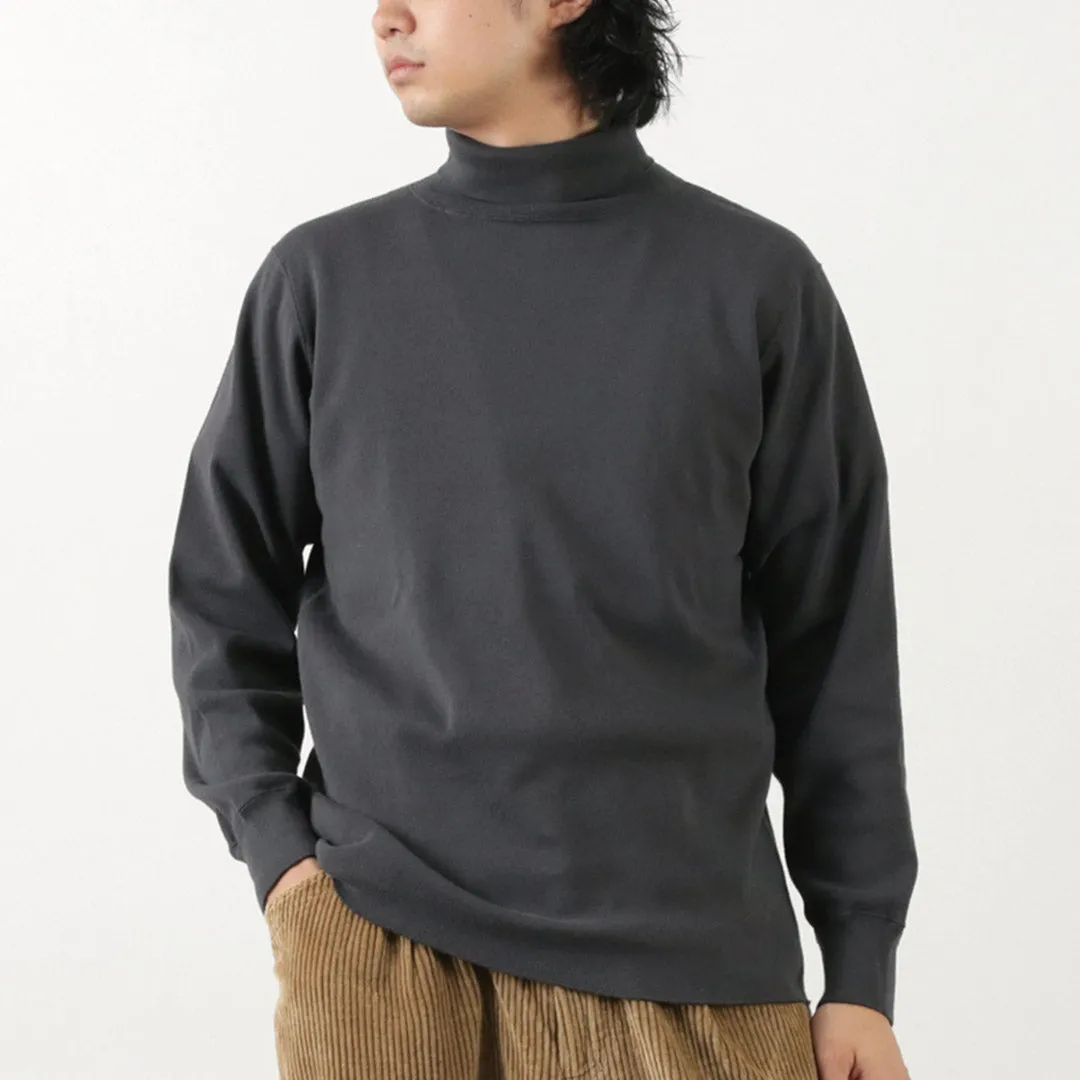 Ribbed Collar Design EcoConscious Processing WALLA WALLA SPORT / 1 x 1 Ribbed Turtleneck T-shirt