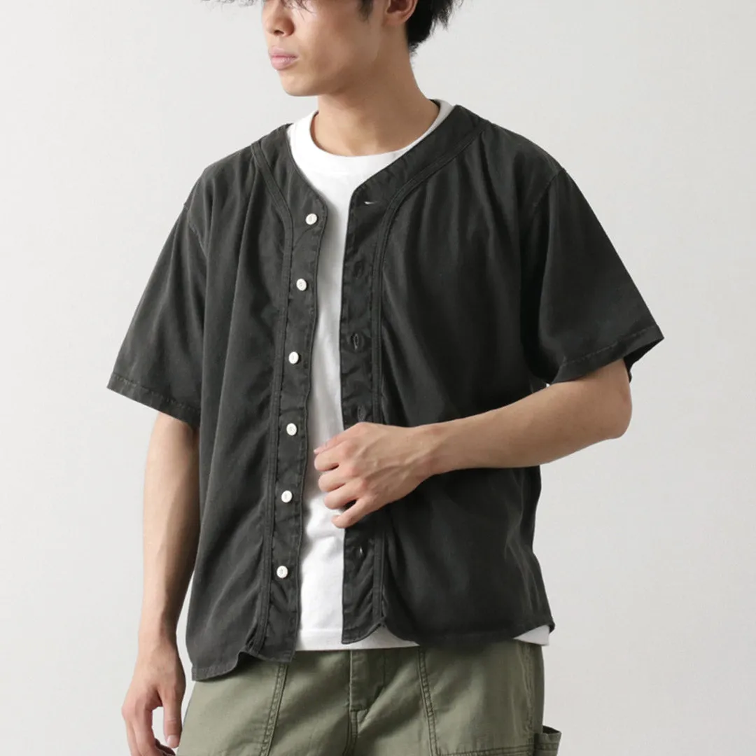 Floral Motif GOOD ON / Baseball Shirt