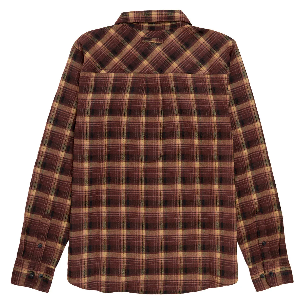 Pastel Shade Santa Cruz Classic Long Sleeve Flannel Shirt - Red Plaid