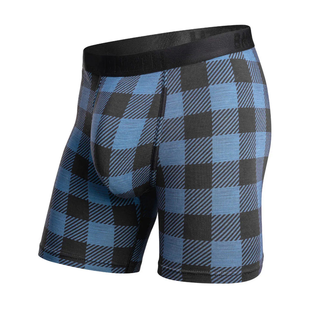 Balanced Shoppers Cozy Home BN3TH Classic Icon PT Boxer Brief - Buffalo Check/Fog