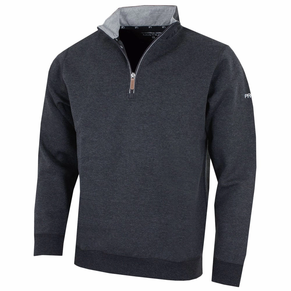 product terry cloth absorbency ProQuip Mistral 1/4 Zip Sweater - Charcoal