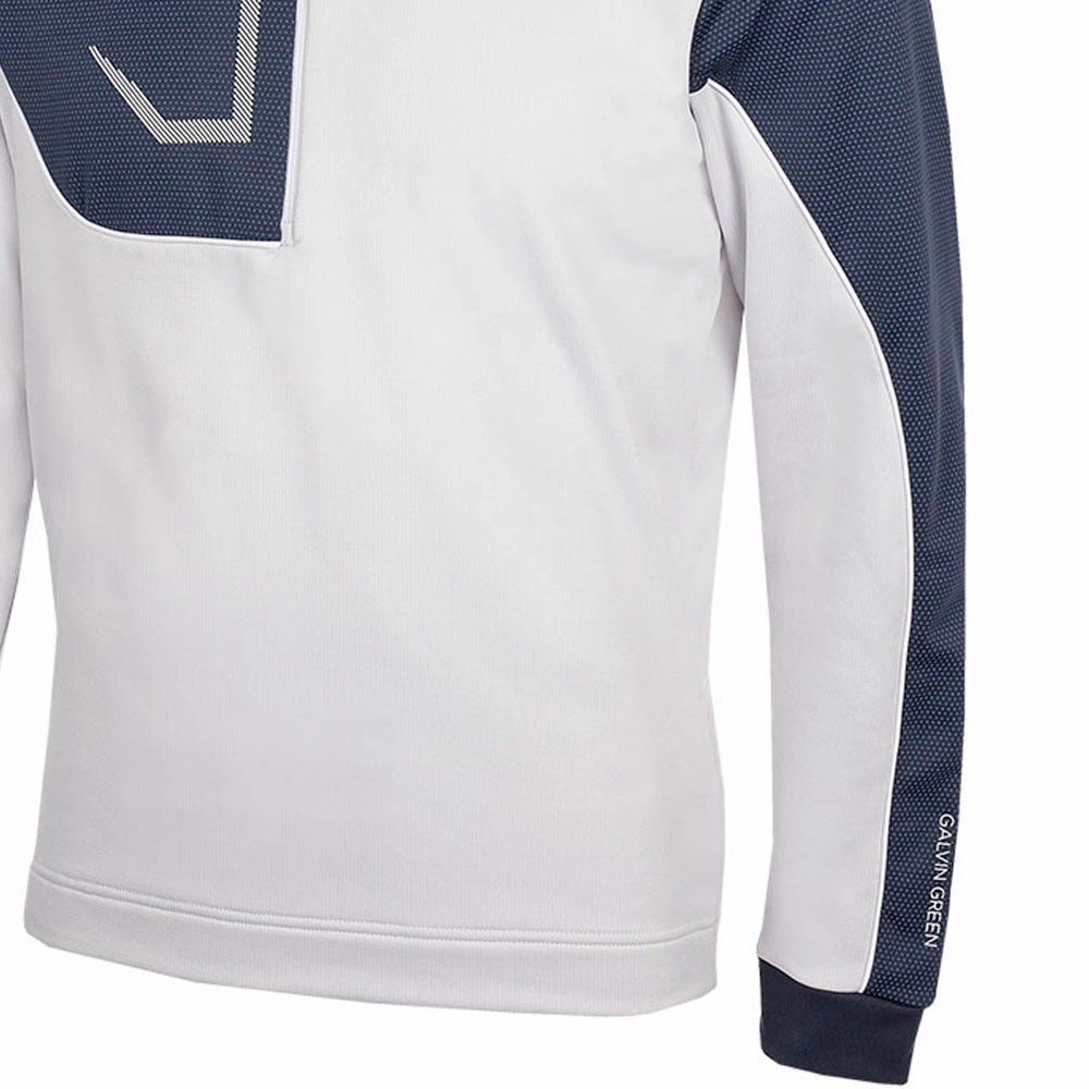 Galvin Green Daxton 1/2 Zip Insula Pullover - Navy/Cool Grey/White product camouflage stealth