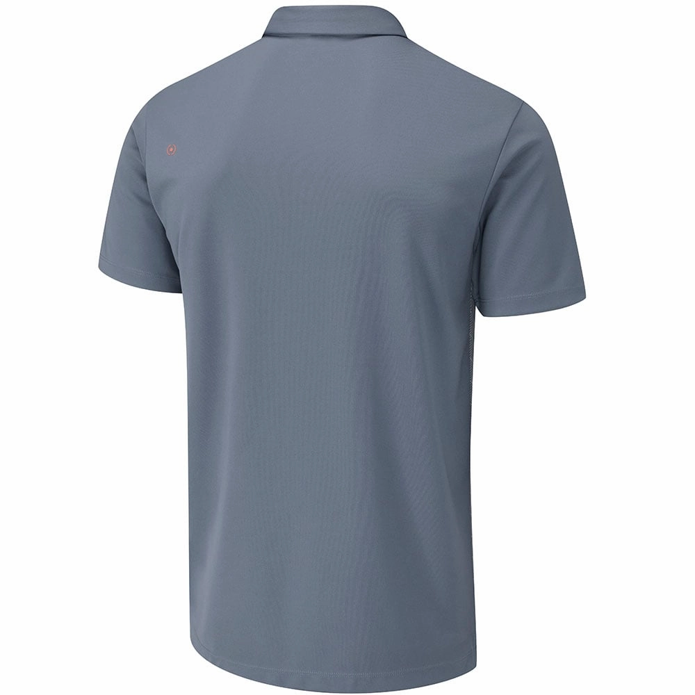 Timeless Design Easy Wear Look Ping Etten Polo Shirt - Greystone Multi