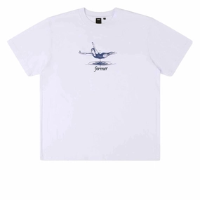 Former Diver T-Shirt - Oyster Perfect for Vacation SoftenedTexturedWeave