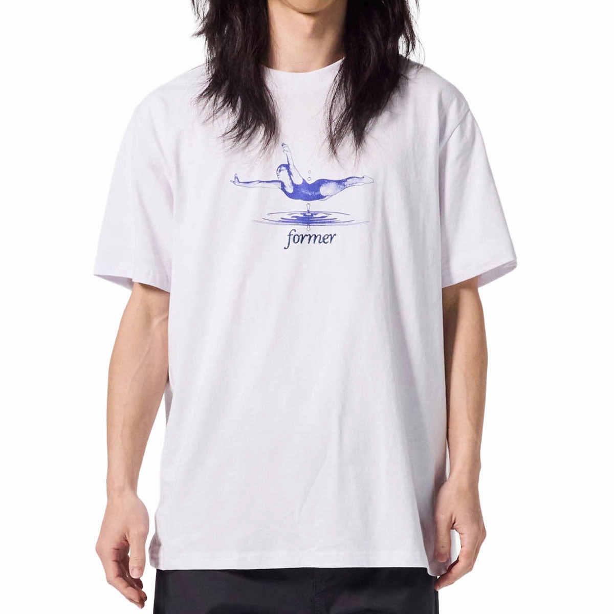 Former Diver T-Shirt - Oyster Quick-Drying Shirt Textured Surface