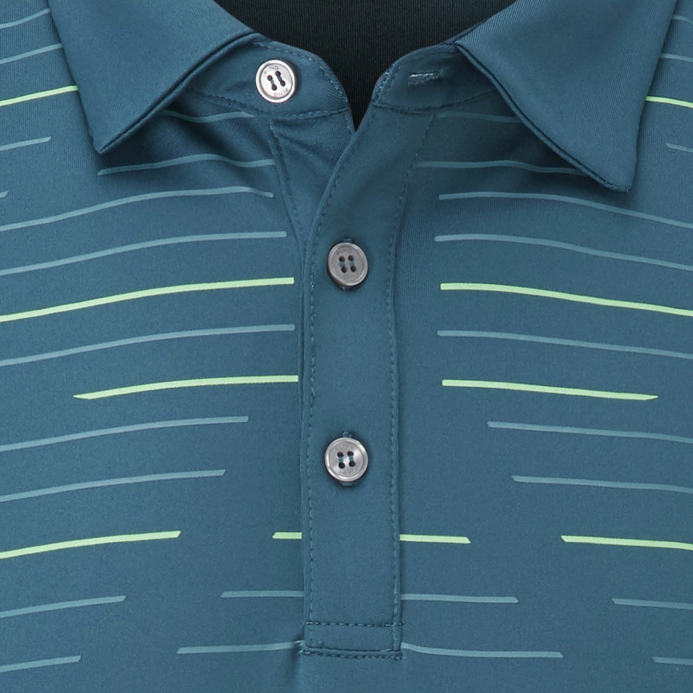 Fresh Trend Ping Portman Polo Shirt - Deep Atlantic/Scuba Blue