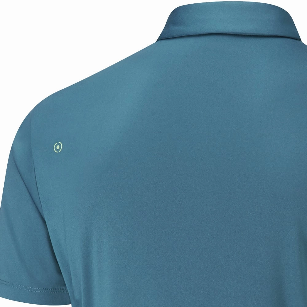 Ping Portman Polo Shirt - Deep Atlantic/Scuba Blue Versatile Wardrobe Piece Outdoor Style Trend