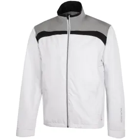 Relaxed Layers Galvin Green Anton Waterproof DRYVR Jacket - White/Sharkskin