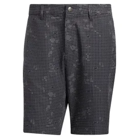 Lightweight Design adidas Ultimate365 Print 8.5" Shorts - Black