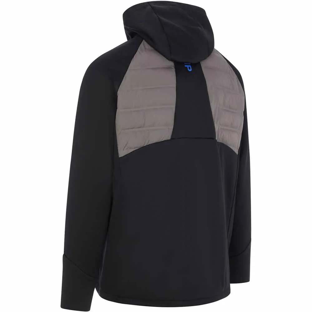 ProQuip Helm Quilt Hooded Jacket - Black/Grey Flexible Insulation
