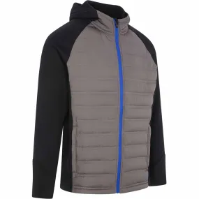 ProQuip Helm Quilt Hooded Jacket - Black/Grey Functional Look