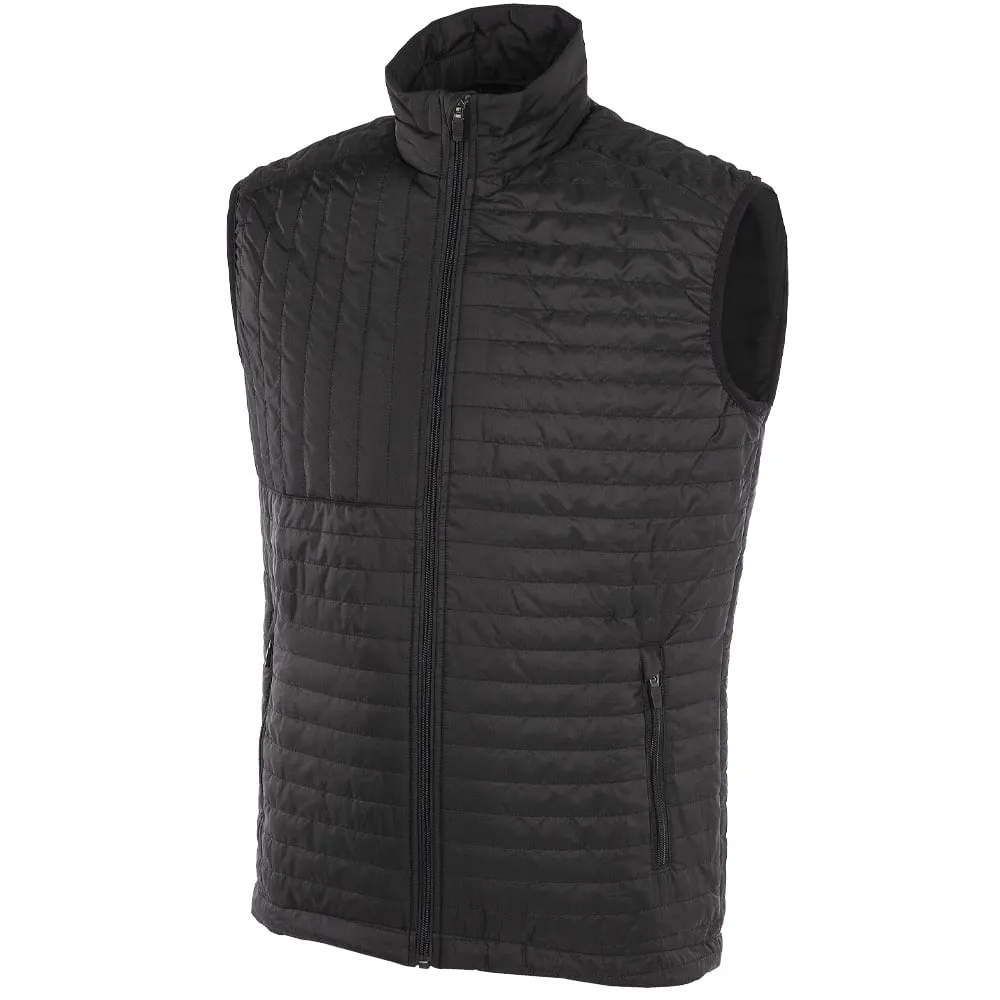 without pockets New Galvin Green Leroy Interface-1 Bodywarmer - Black