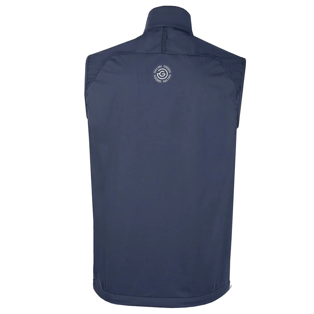 Galvin Green Lathan Interface-1 Wind Vest - Cool Grey/Navy composite set of two