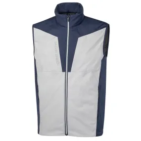 Yoke Back Ease Galvin Green Lathan Interface-1 Wind Vest - Cool Grey/Navy
