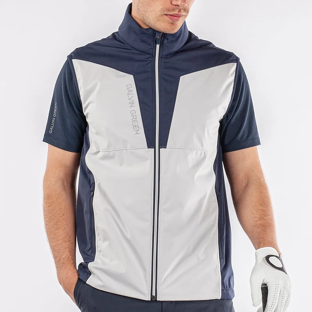 Seamless Galvin Green Lathan Interface-1 Wind Vest - Cool Grey/Navy