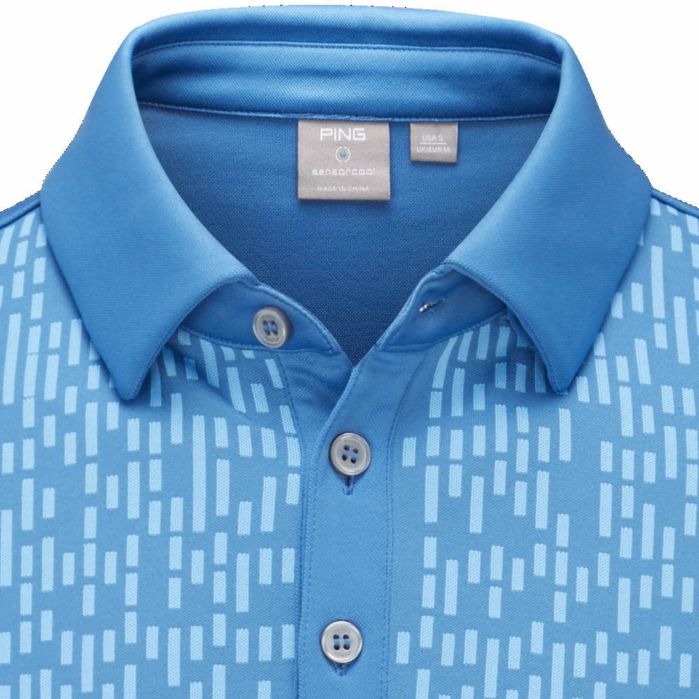 Effortless Daywear Ping Ratio SensorCool Polo Shirt - Danube