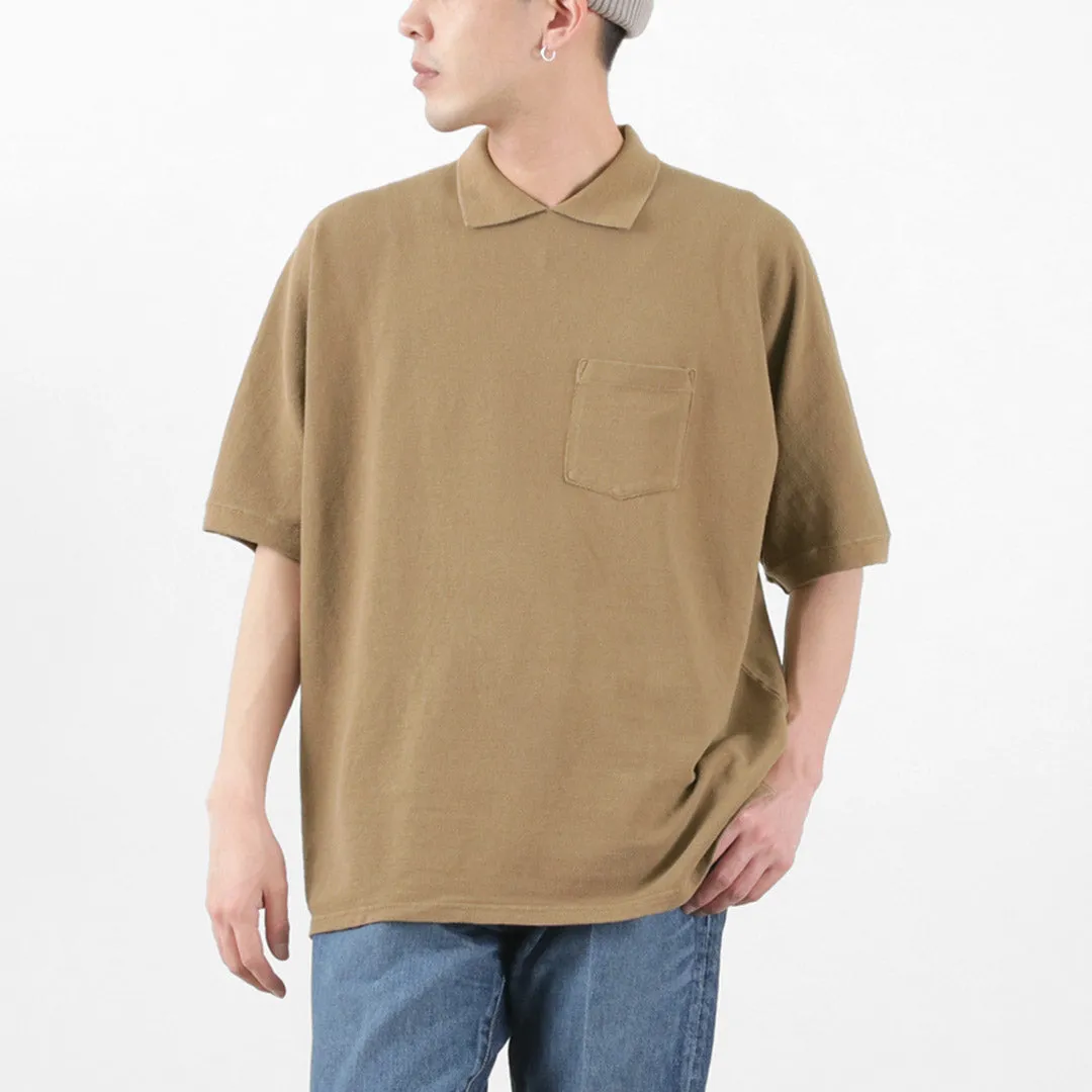 FadeResistantPrint REMI RELIEF / 16/- Raffy Seed Stitch T-Shirt