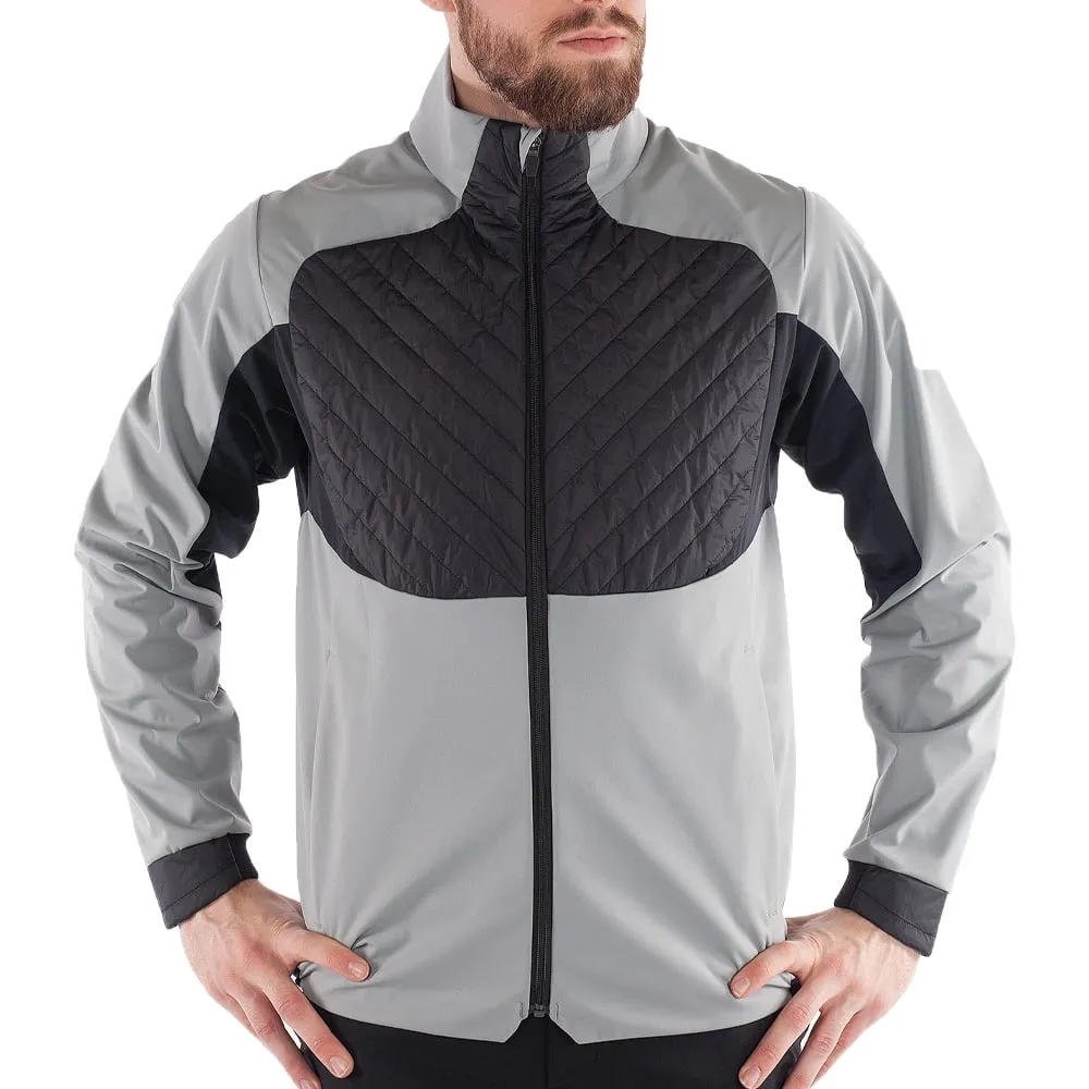 High Tensile Reinforcement Galvin Green Linc Interface-1 Primaloft Wind Jacket - Sharkskin/Black