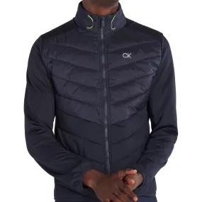 Tailored Cut Style Calvin Klein 17 Mile Drive Hybrid Jacket - Navy