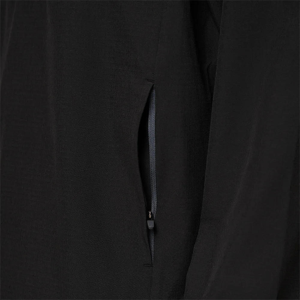 Checkered Style Sport Fit Puma Ripguard Anorak 1/4 Zip Jacket - Black