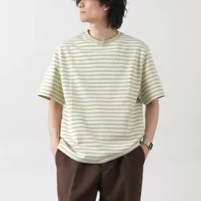 WAX LONDON / Dean Short Sleeve Striped T-Shirt Jolt Stripe Organic Cotton Stylish and Fun